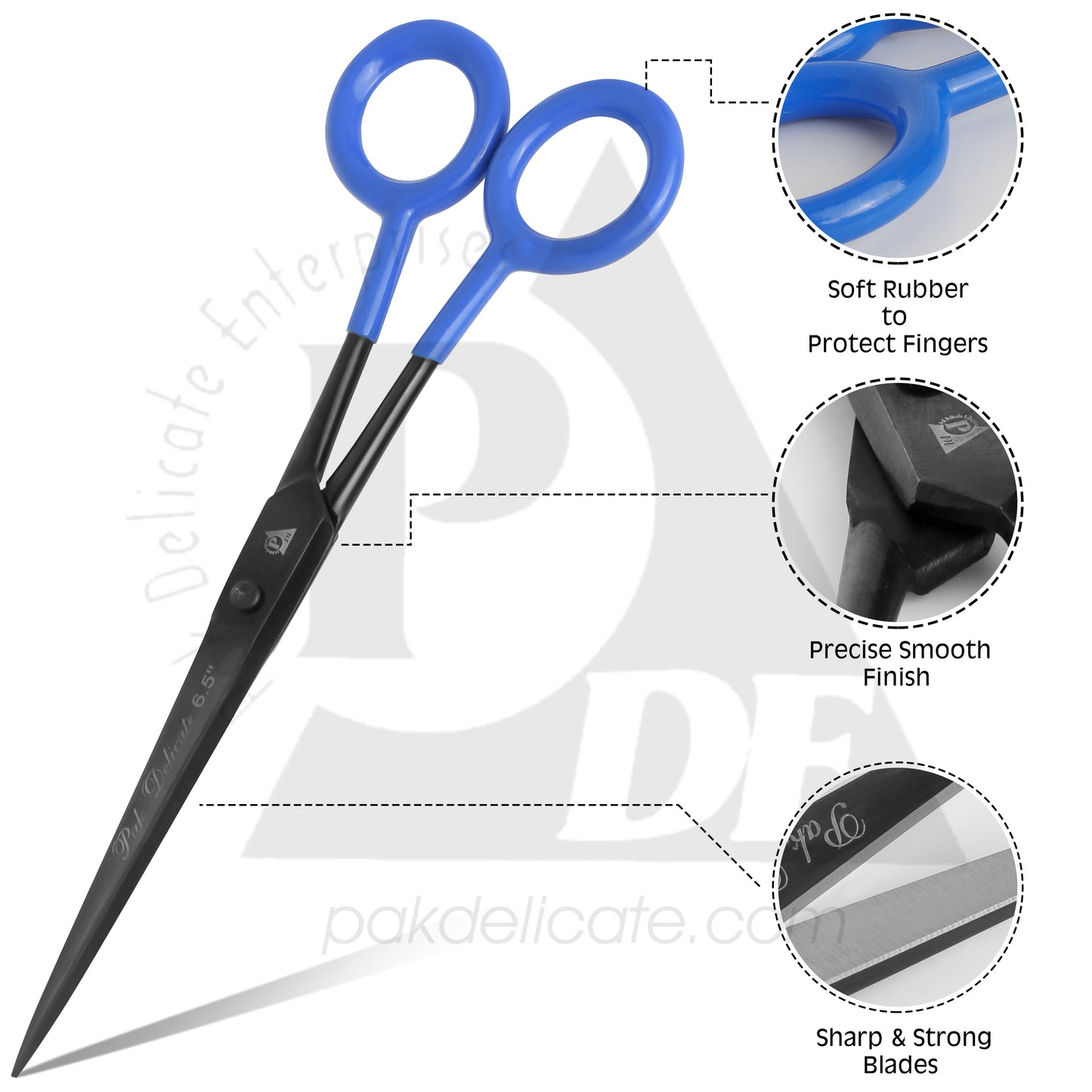 Carbon Scissor Professional Barbers Scissor