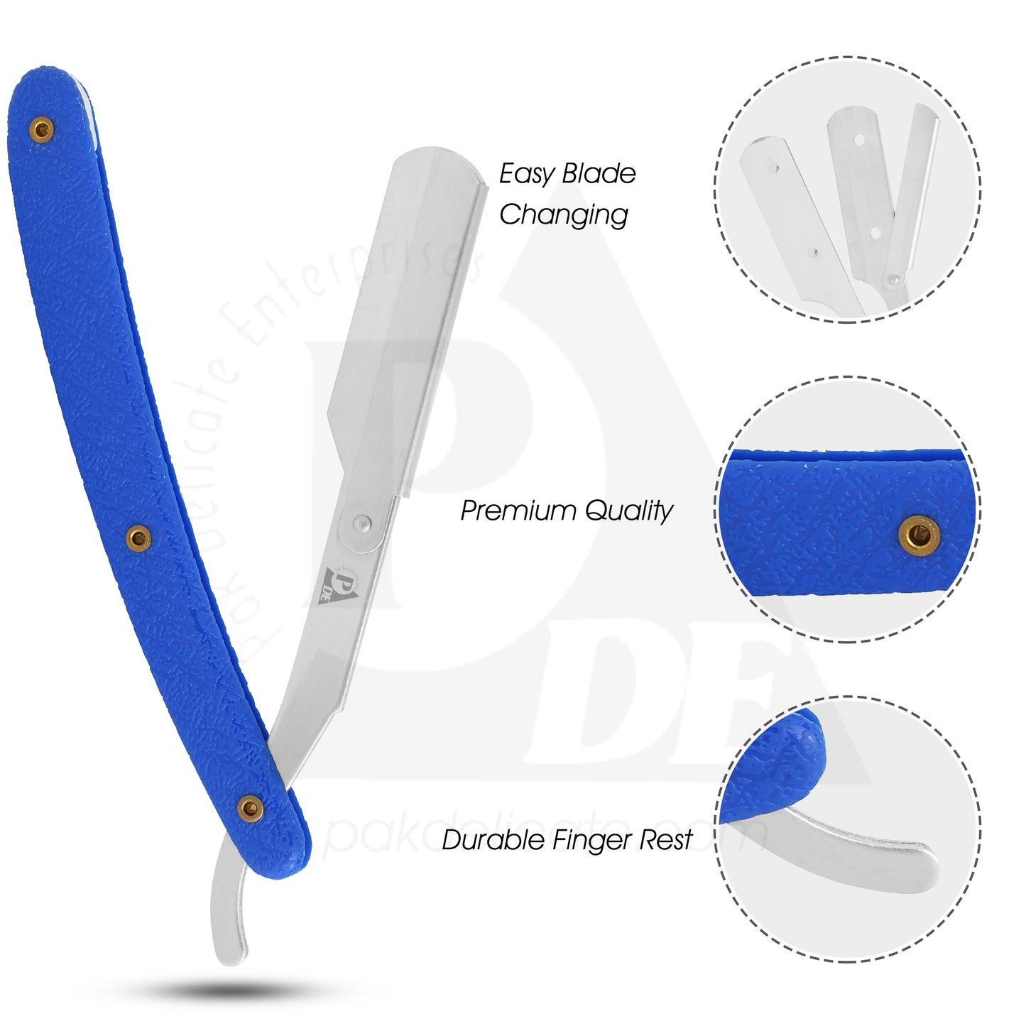 008 Stainless Steel Professional Barber Straight Edge Razor