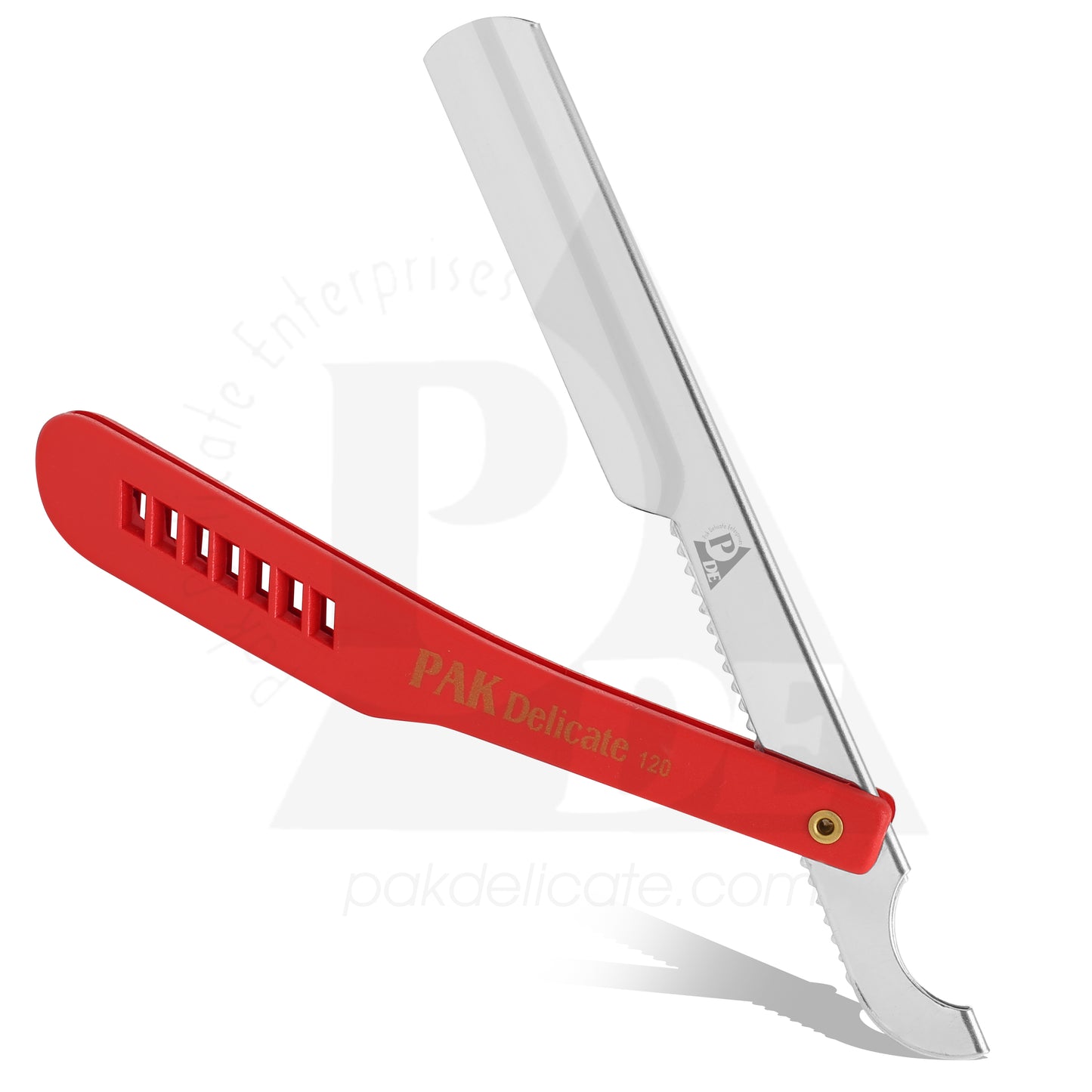 120 Stainless Steel Professional Barber Straight Edge Razor