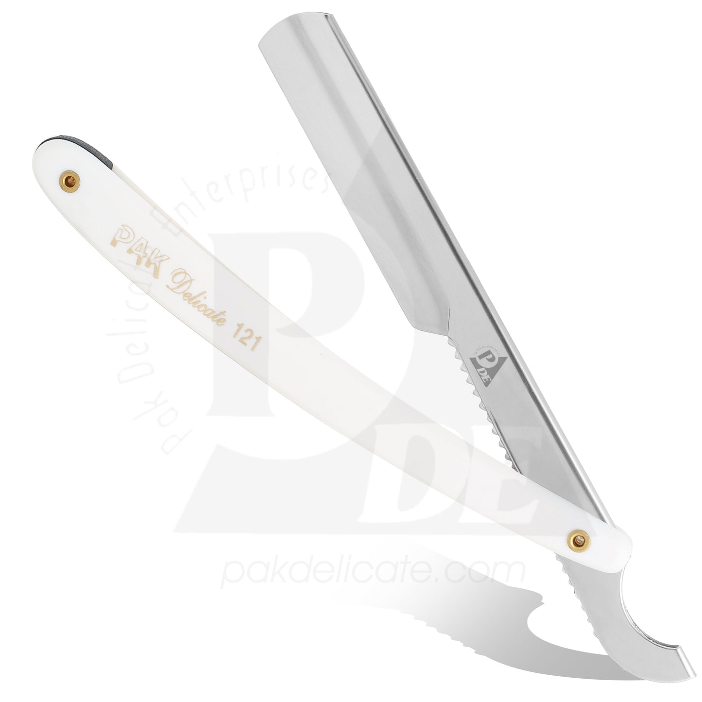 121 Stainless Steel Professional Barber Straight Edge Razor