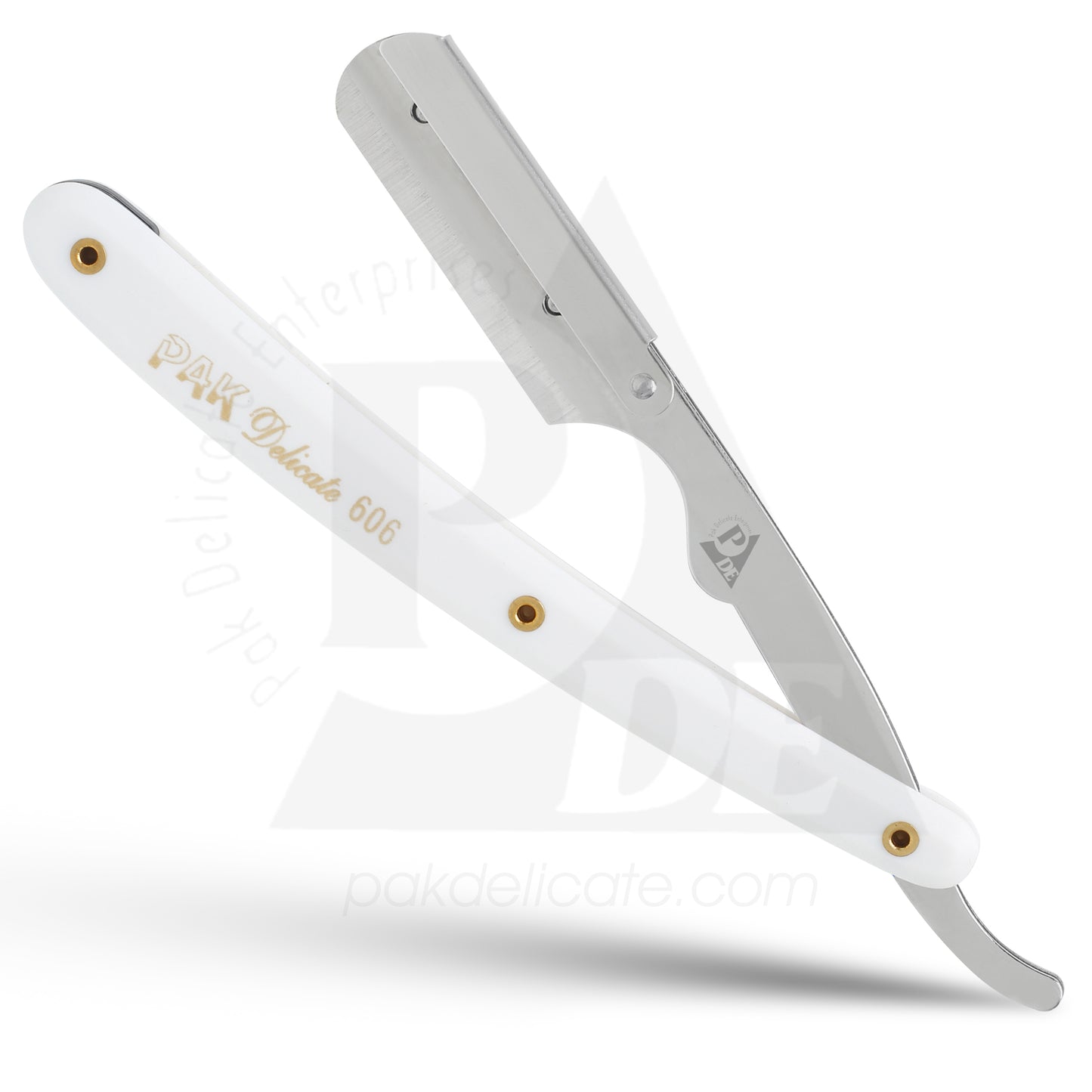 606 Stainless Steel Professional Barber Straight Edge Razor