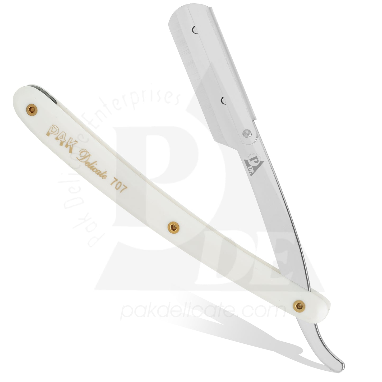 707 Stainless Steel Professional Barber Straight Edge Razor