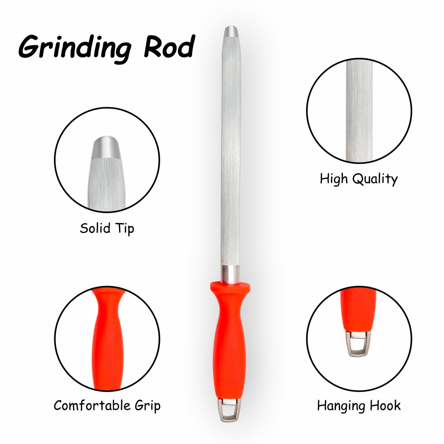 Professional Knives Sharpening Rod