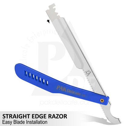 120 Stainless Steel Professional Barber Straight Edge Razor