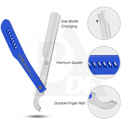 120 Stainless Steel Professional Barber Straight Edge Razor