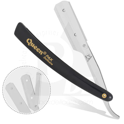 Queen Stainless Steel Professional Barber Straight Edge Razor