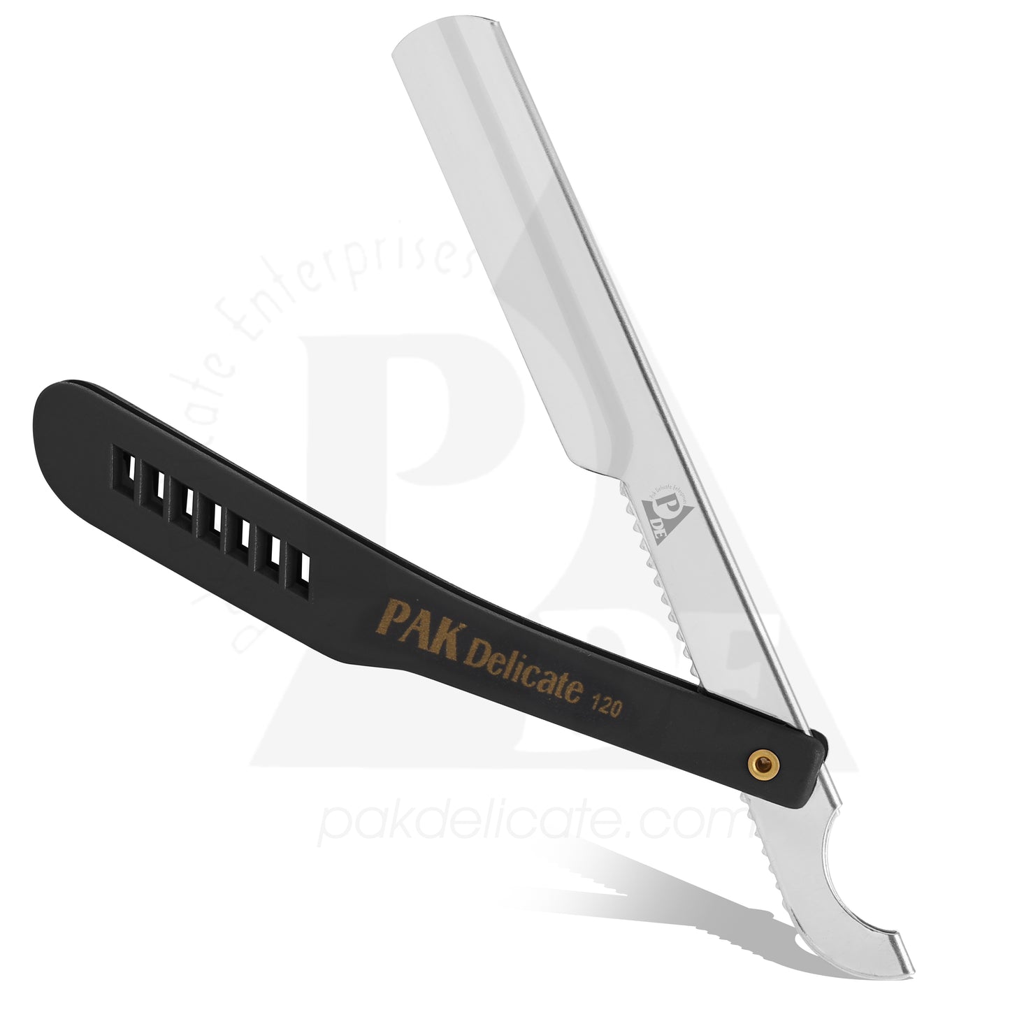 120 Stainless Steel Professional Barber Straight Edge Razor