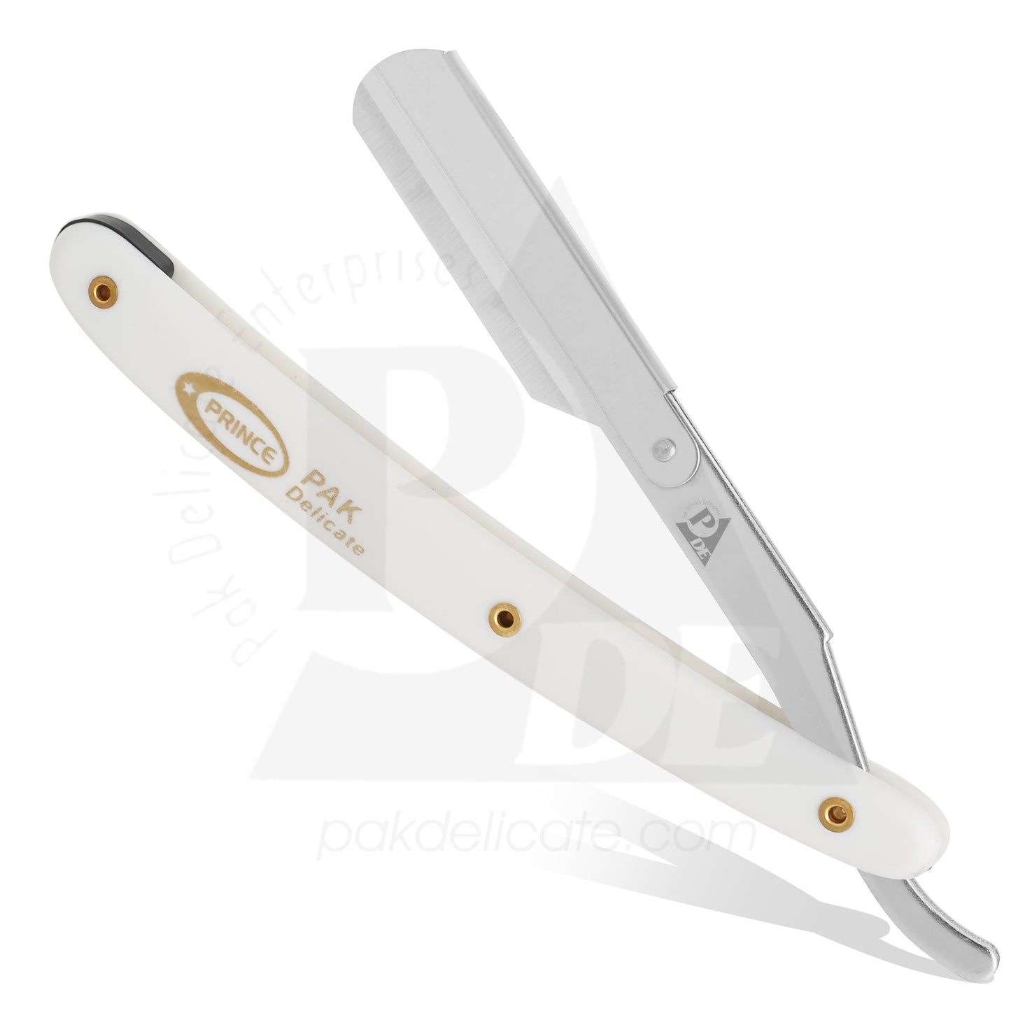 Prince Stainless Steel Professional Barber Straight Edge Razor
