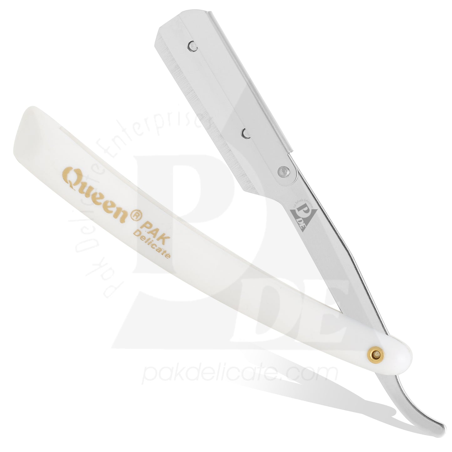 Queen Stainless Steel Professional Barber Straight Edge Razor