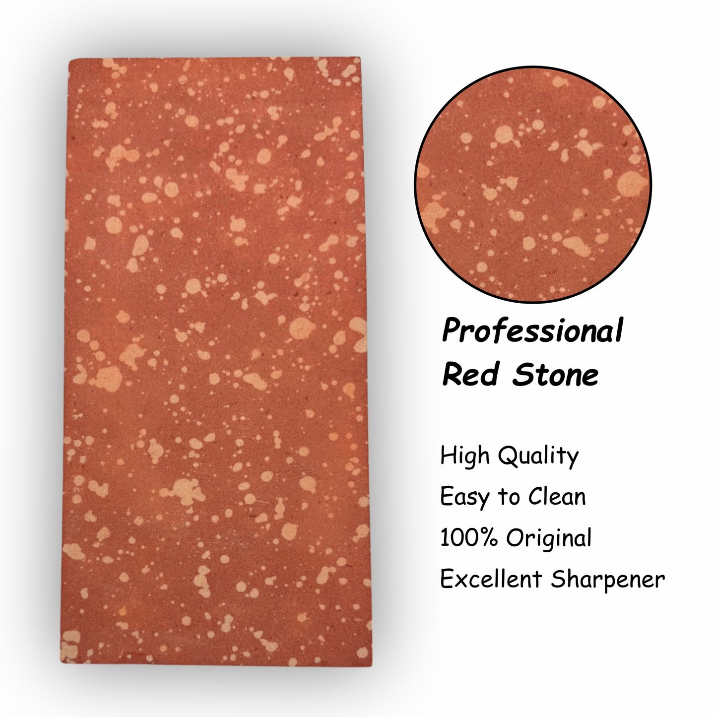 Professional Knives Sharpener Red Stone