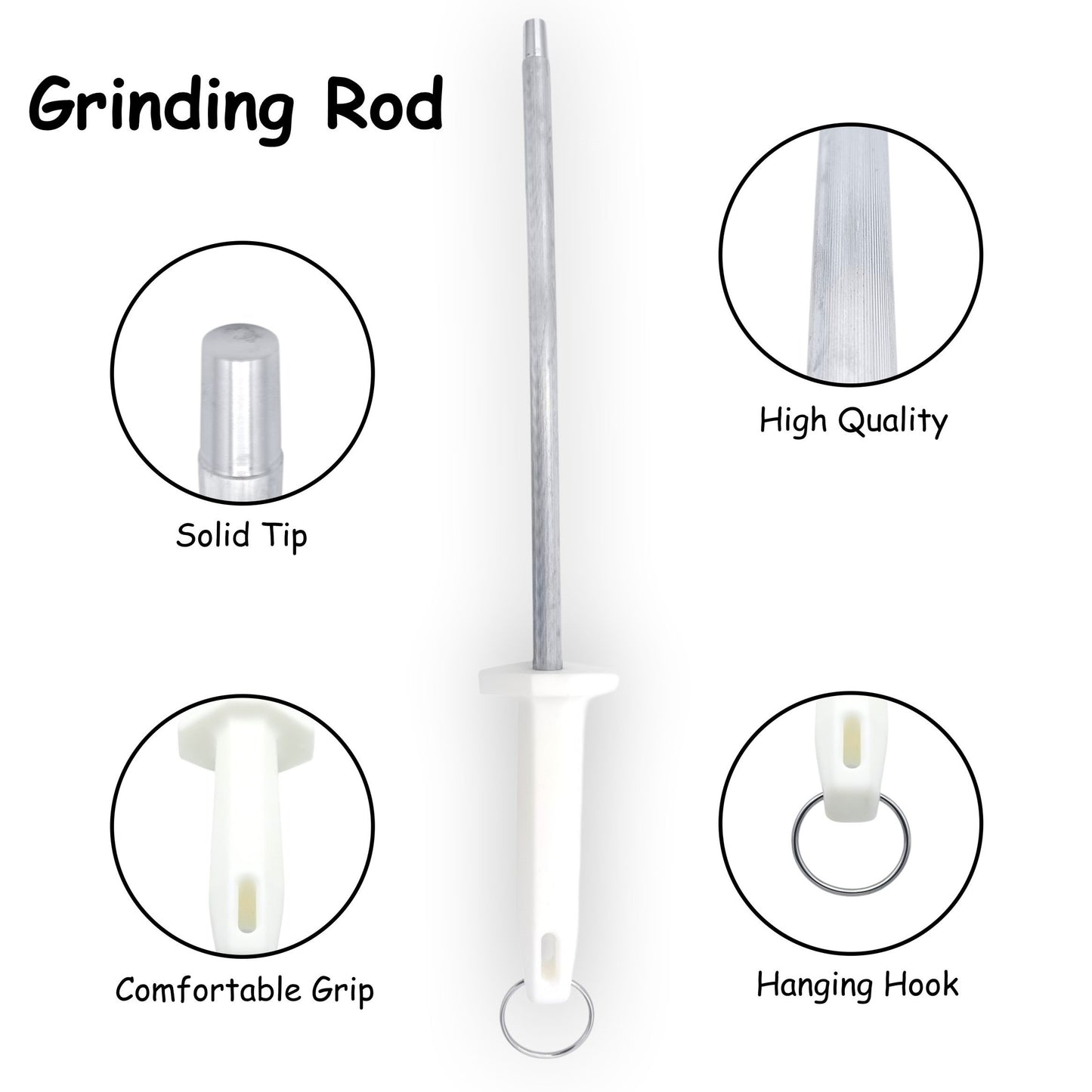 Professional Knives Sharpening Rod (W-101)